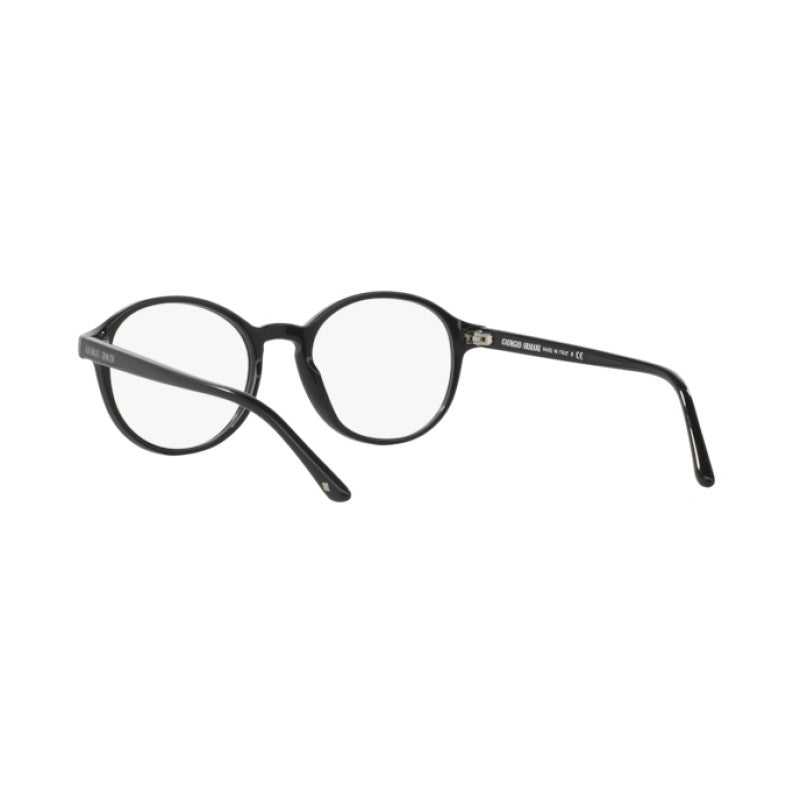 OCCHIALE DA VISTA UOMO | GIORGIO ARMANI AR 7004 - 5001 TOP NERO OPACO / LUCIDO - CALIBRO 49