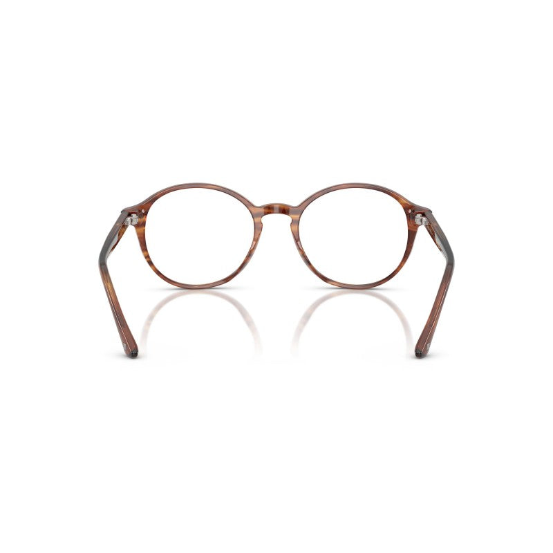 OCCHIALE DA VISTA UOMO | GIORGIO ARMANI AR 7004 - 6162 MARRONE STRIATO - CALIBRO 49