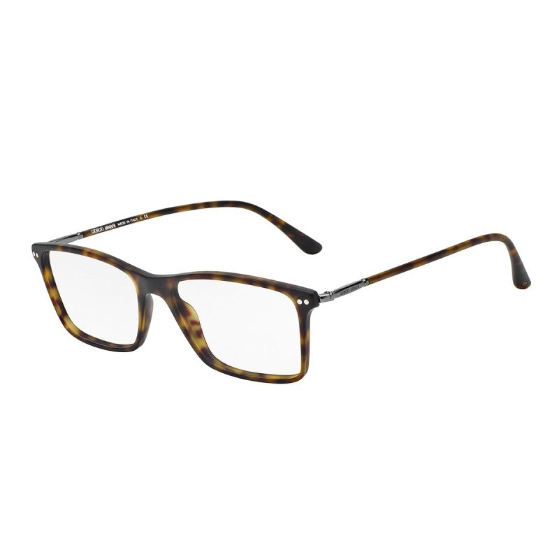 OCCHIALE DA VISTA UOMO | GIORGIO ARMANI AR 7037 - 5089 OPACO AVANA SCURO - CALIBRO 53