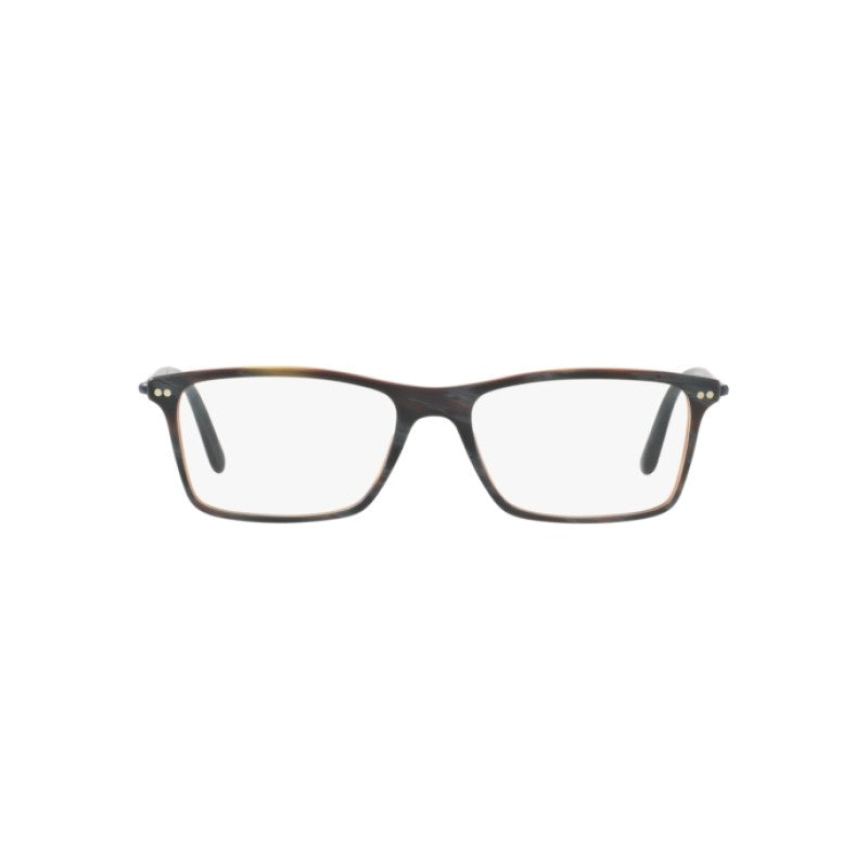 OCCHIALE DA VISTA UOMO | GIORGIO ARMANI AR 7037 - 5570 CORNO GRIGIO OPACO - CALIBRO 55