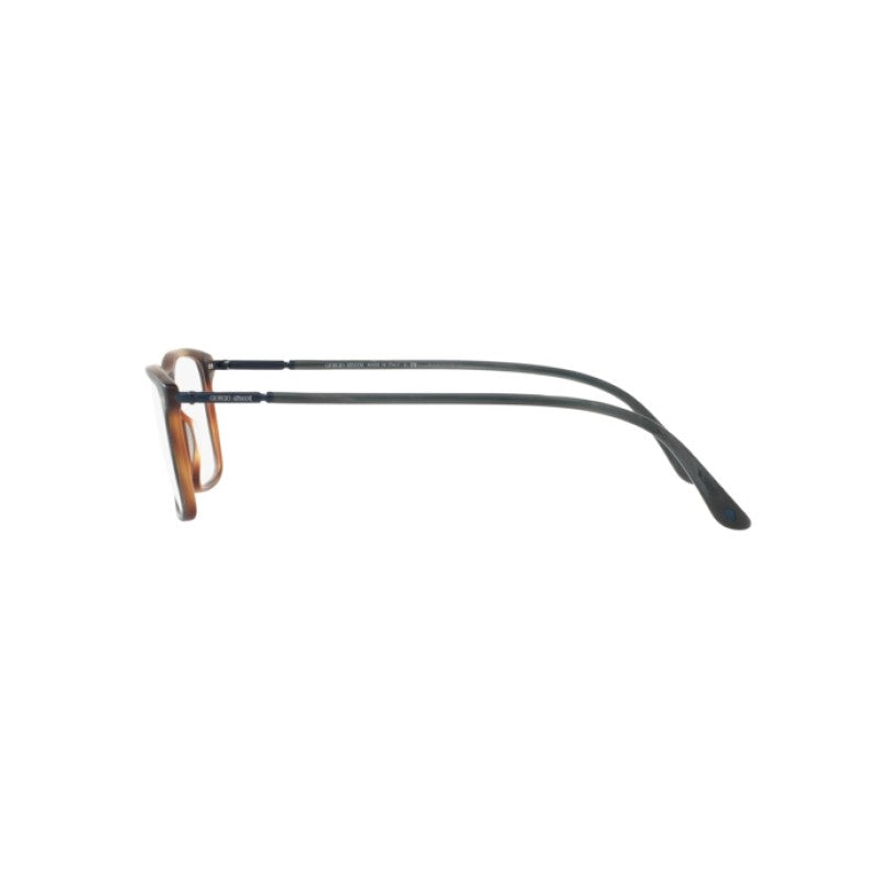OCCHIALE DA VISTA UOMO | GIORGIO ARMANI AR 7037 - 5570 CORNO GRIGIO OPACO - CALIBRO 55