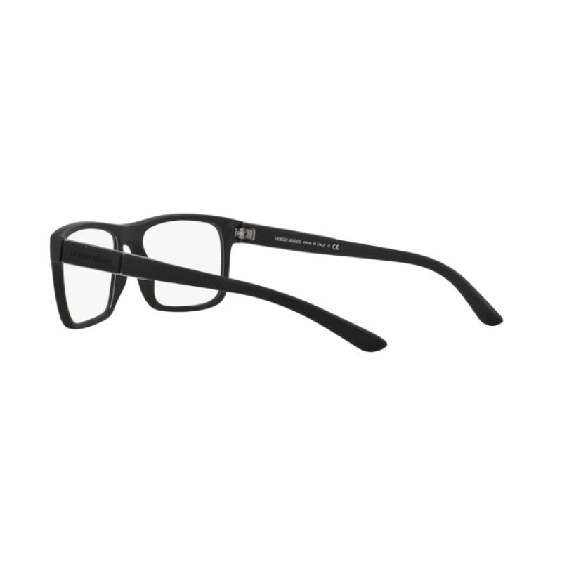 OCCHIALE DA VISTA UOMO | GIORGIO ARMANI AR 7042 - 5063 GOMMA NERA - CALIBRO 54