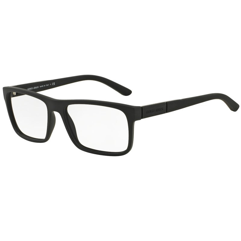 OCCHIALE DA VISTA UOMO | GIORGIO ARMANI AR 7042 - 5063 GOMMA NERA - CALIBRO 56