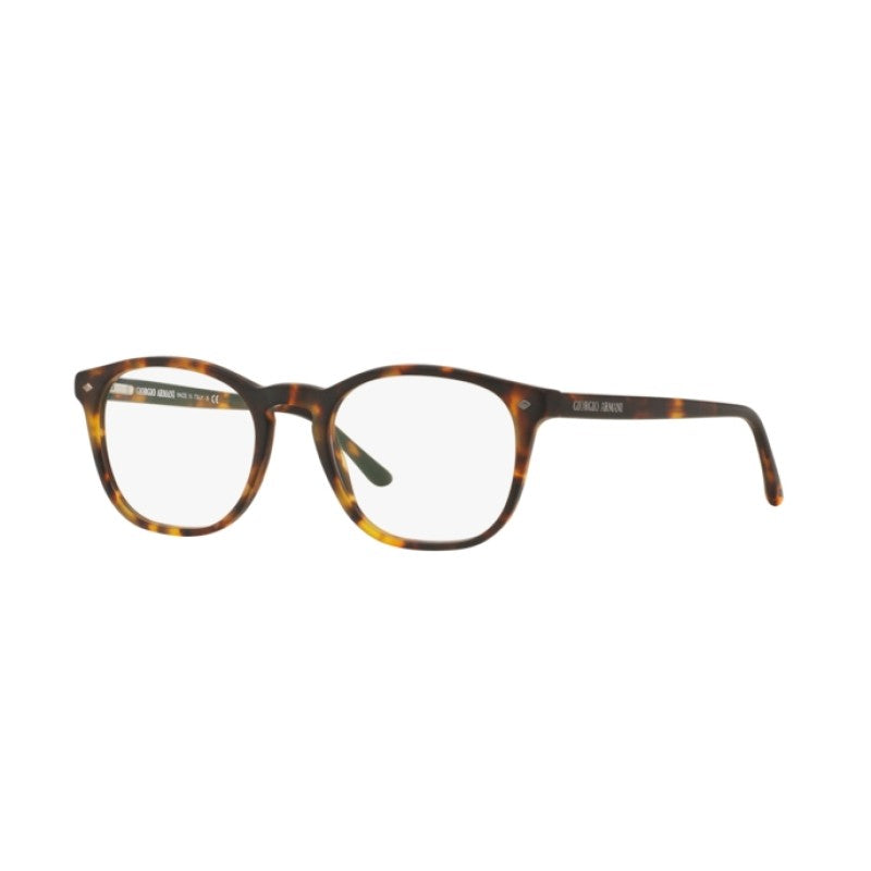 OCCHIALE DA VISTA UOMO | GIORGIO ARMANI AR 7074 - 5492 AVANA GIALLA - CALIBRO 50