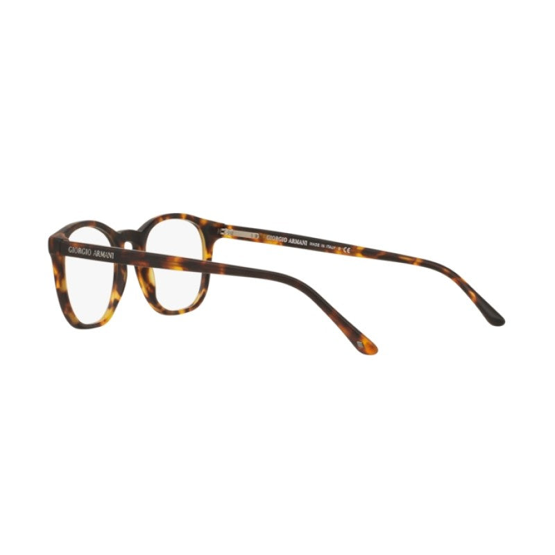 OCCHIALE DA VISTA UOMO | GIORGIO ARMANI AR 7074 - 5492 AVANA GIALLA - CALIBRO 50