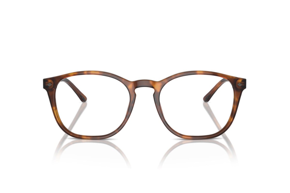 OCCHIALE DA VISTA UOMO | GIORGIO ARMANI AR 7074 - 5988 AVANA ROSSA - CALIBRO 50