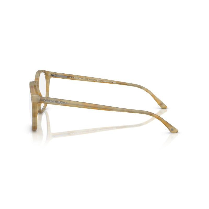 OCCHIALE DA VISTA UOMO | GIORGIO ARMANI AR 7074 - 6300 BEIGE AVANA - CALIBRO 50