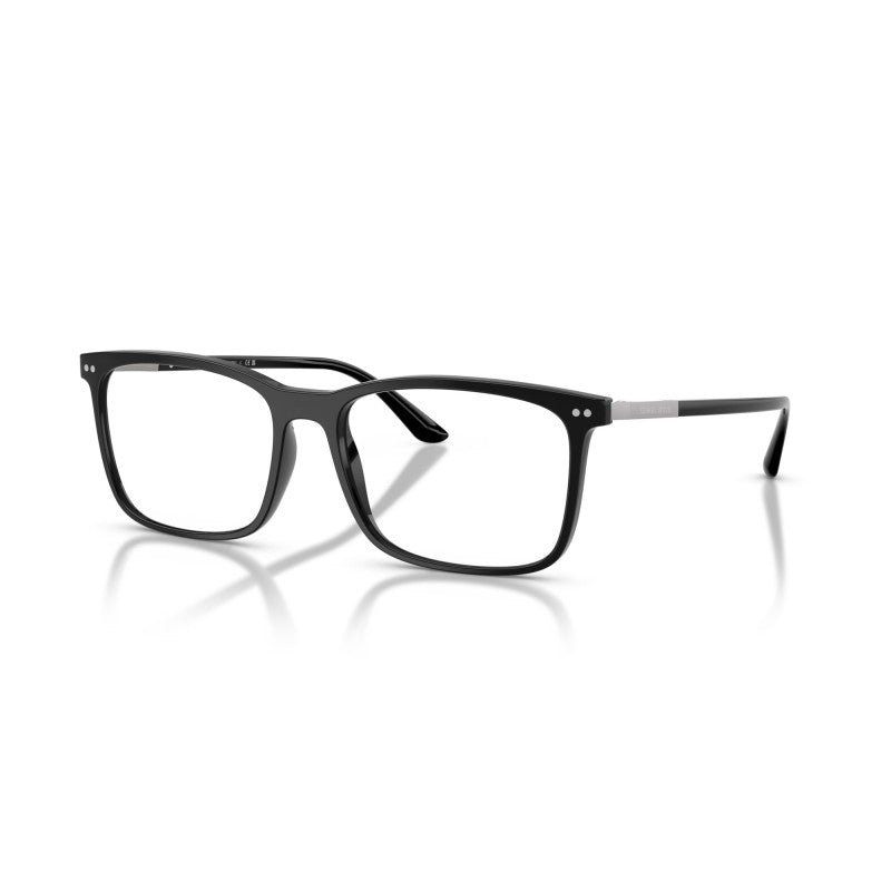 OCCHIALE DA VISTA UOMO | GIORGIO ARMANI AR 7122 - 5001 NERO LUCIDO - CALIBRO 56