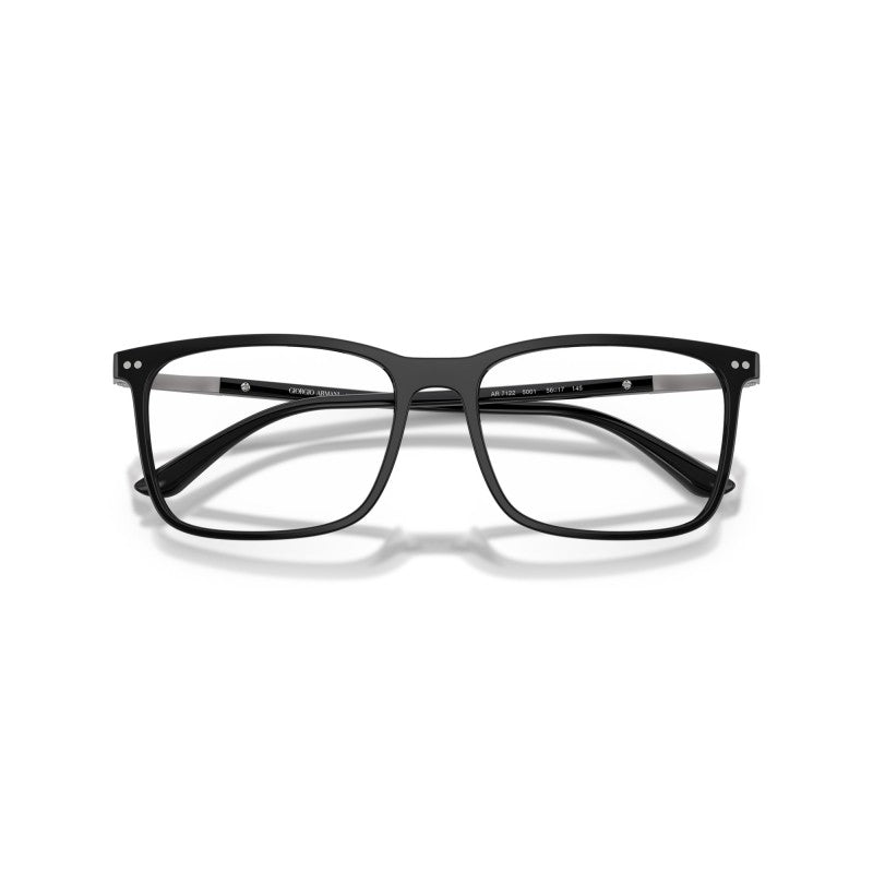 OCCHIALE DA VISTA UOMO | GIORGIO ARMANI AR 7122 - 5001 NERO LUCIDO - CALIBRO 56