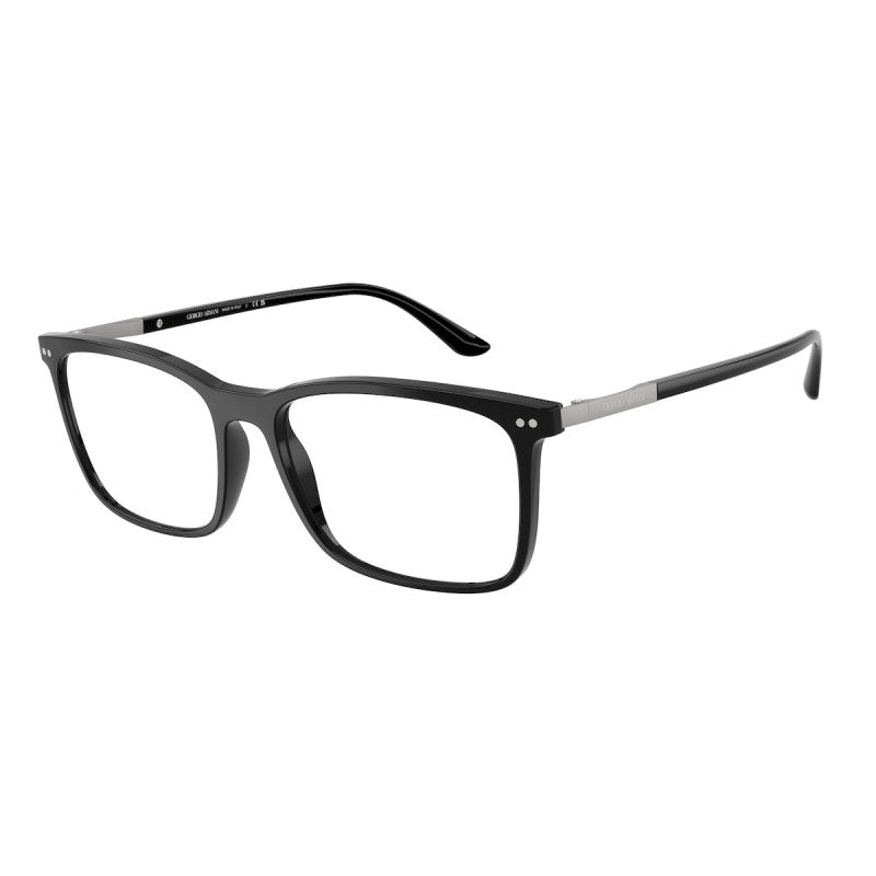 OCCHIALE DA VISTA UOMO | GIORGIO ARMANI AR 7122 - 5001 NERO LUCIDO - CALIBRO 56