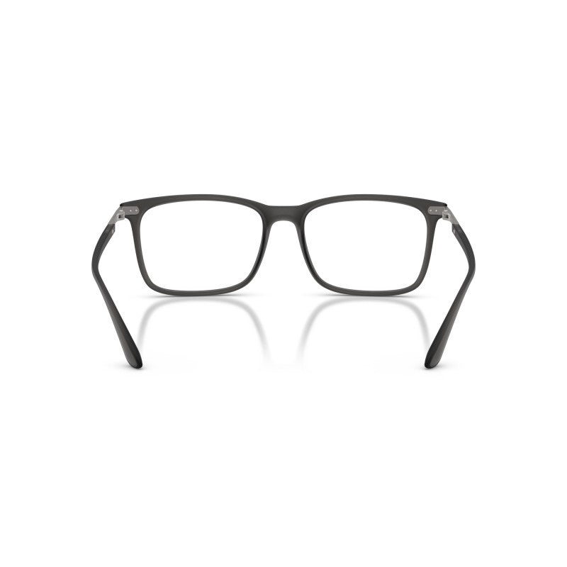 OCCHIALE DA VISTA UOMO | GIORGIO ARMANI AR 7122 - 6416 GRIGIO TRASPARENTE OPACO - CALIBRO 54