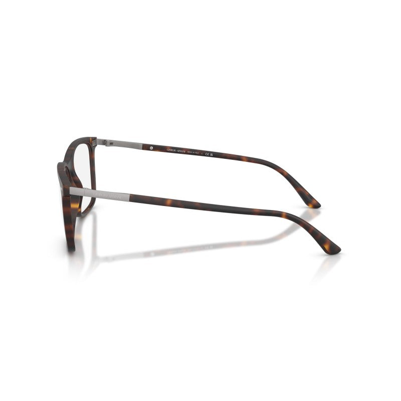 OCCHIALE DA VISTA UOMO | GIORGIO ARMANI AR 7122 - 6417 AVANA SCURO OPACO - CALIBRO 56