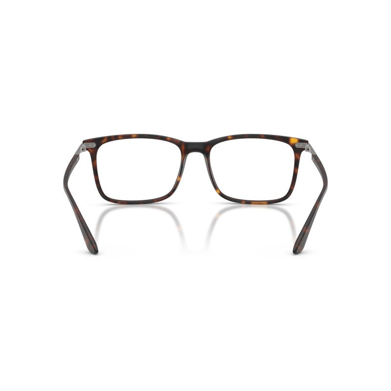 OCCHIALE DA VISTA UOMO | GIORGIO ARMANI AR 7122 - 6417 AVANA SCURO OPACO - CALIBRO 56