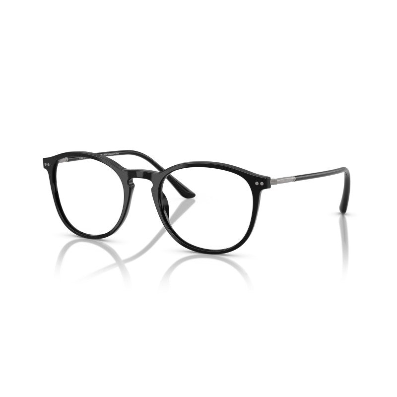 OCCHIALE DA VISTA UOMO | GIORGIO ARMANI AR 7125 - 5009 NERO LUCIDO - CALIBRO 50