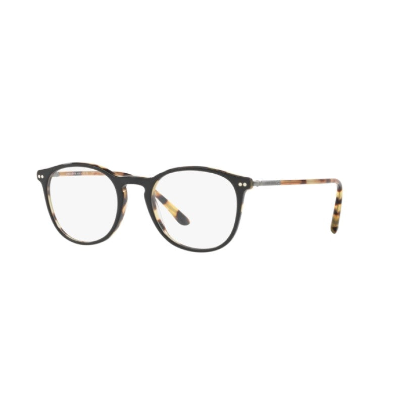 OCCHIALE DA VISTA UOMO | GIORGIO ARMANI AR 7125 - 5622 TOP NERO / AVANA - CALIBRO 50