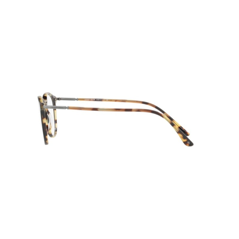 OCCHIALE DA VISTA UOMO | GIORGIO ARMANI AR 7125 - 5622 TOP NERO / AVANA - CALIBRO 50