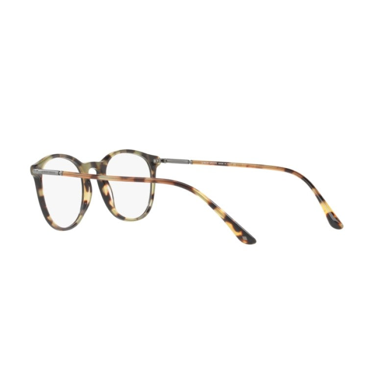 OCCHIALE DA VISTA UOMO | GIORGIO ARMANI AR 7125 - 5622 TOP NERO / AVANA - CALIBRO 50