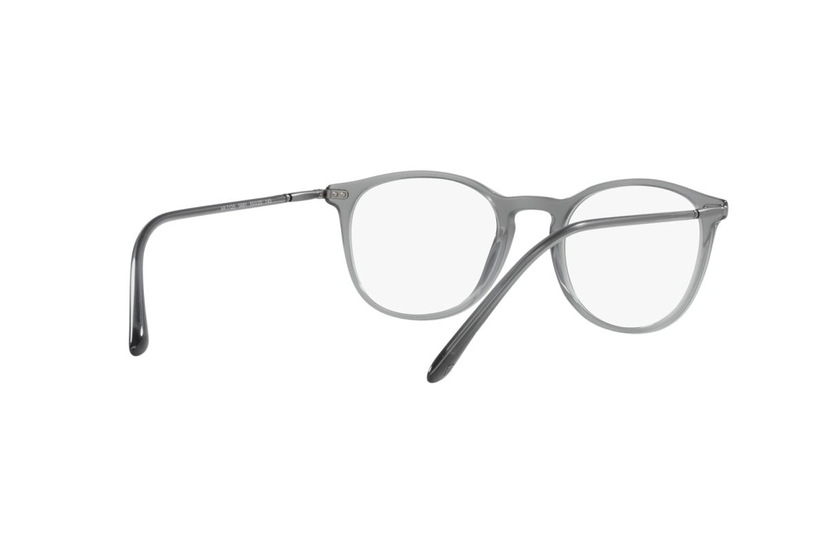 OCCHIALE DA VISTA UOMO | GIORGIO ARMANI AR 7125 - 5681 GRIGIO OPALINO - CALIBRO 50