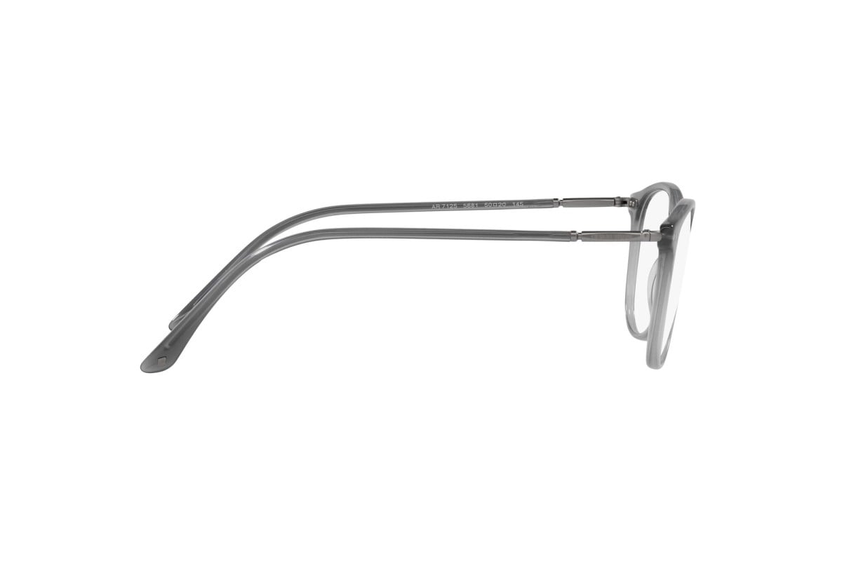 OCCHIALE DA VISTA UOMO | GIORGIO ARMANI AR 7125 - 5681 GRIGIO OPALINO - CALIBRO 50