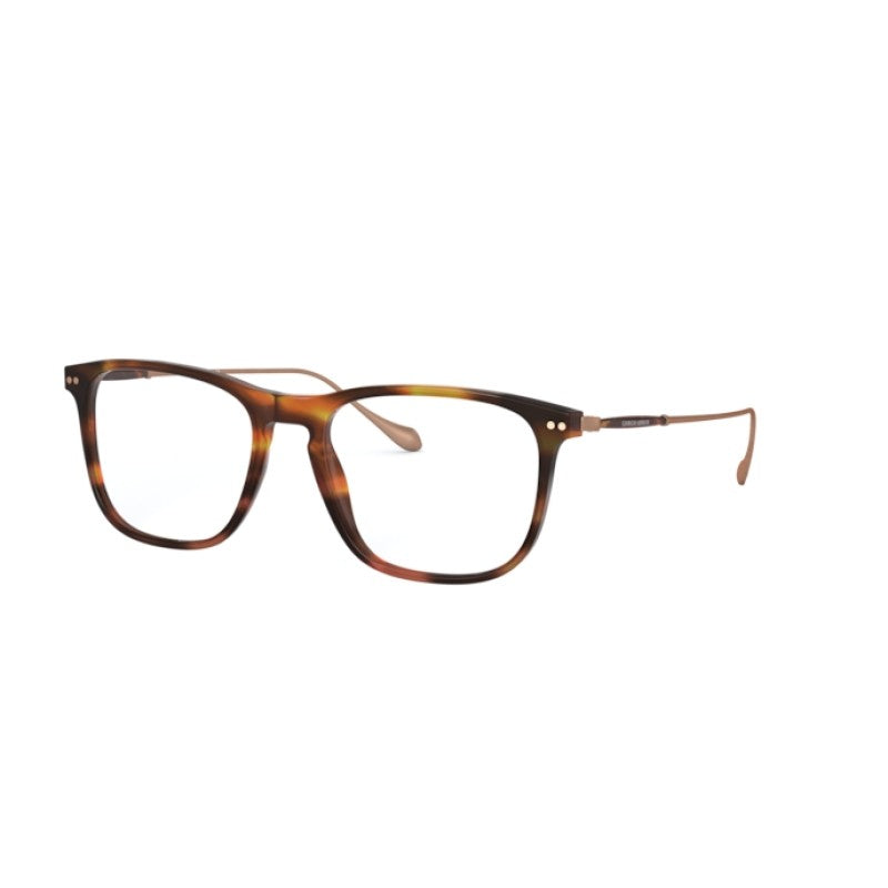 OCCHIALE DA VISTA UOMO | GIORGIO ARMANI AR 7174 - 5776 MARRONE A STRISCE - CALIBRO 54