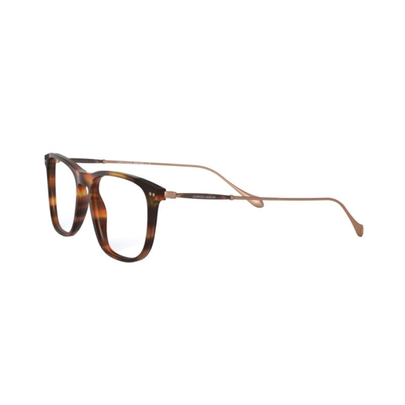 OCCHIALE DA VISTA UOMO | GIORGIO ARMANI AR 7174 - 5776 MARRONE A STRISCE - CALIBRO 54