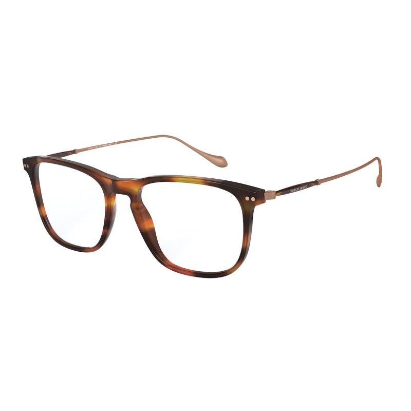 OCCHIALE DA VISTA UOMO | GIORGIO ARMANI AR 7174 - 5776 MARRONE A STRISCE - CALIBRO 54