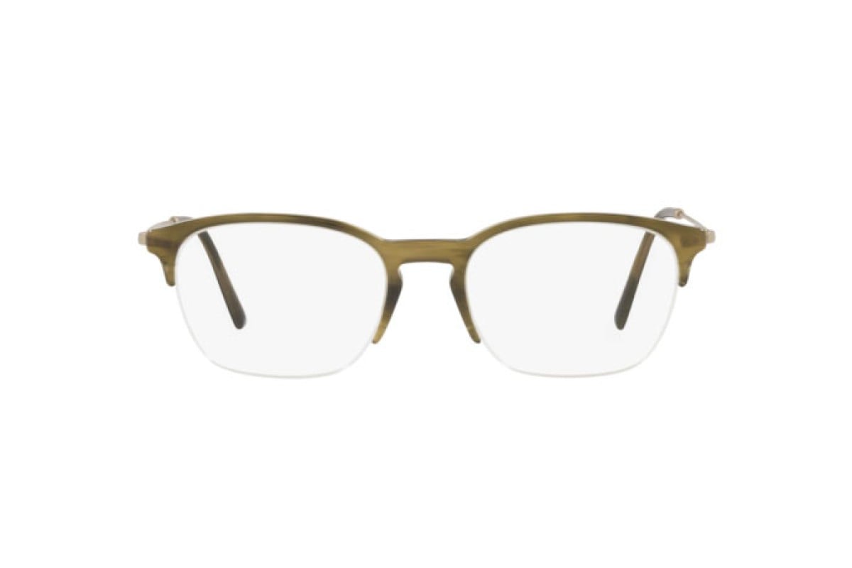 OCCHIALE DA VISTA UOMO | GIORGIO ARMANI AR 7210 - 5442 VERDE SPOGLIATO - CALIBRO 53