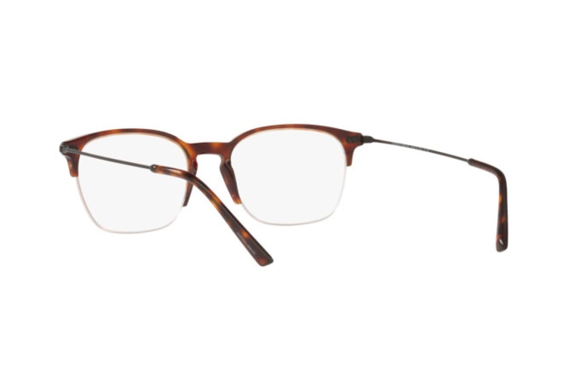 OCCHIALE DA VISTA UOMO | GIORGIO ARMANI AR 7210 - 5686 AVANA ROSSA - CALIBRO 53