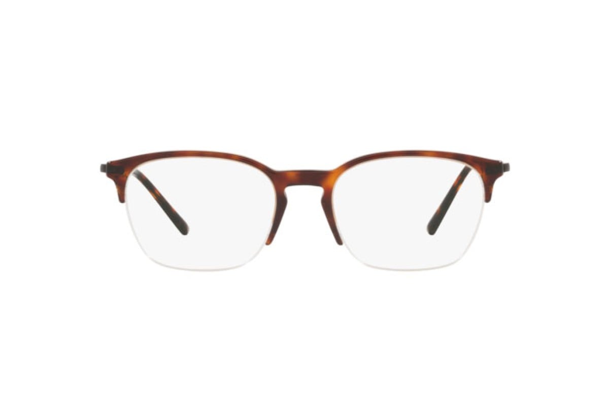 OCCHIALE DA VISTA UOMO | GIORGIO ARMANI AR 7210 - 5686 AVANA ROSSA - CALIBRO 53