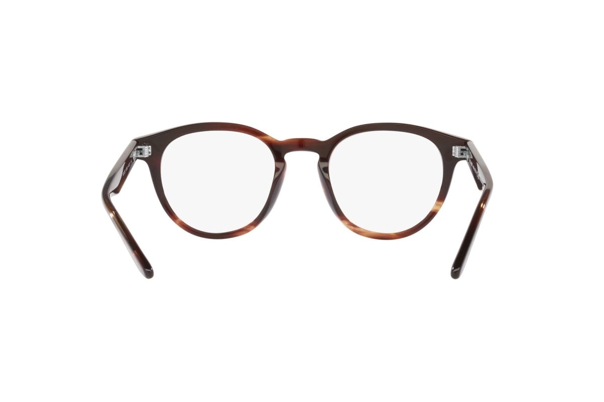 OCCHIALE DA VISTA UOMO | GIORGIO ARMANI AR 7227 - 5963 MARRONE STRIATO - CALIBRO 50