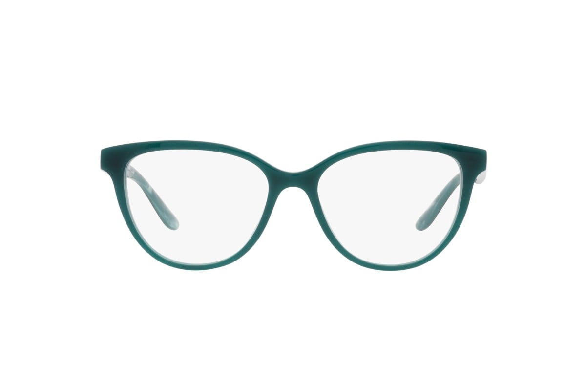 OCCHIALE DA VISTA DONNA | GIORGIO ARMANI AR 7228U - 5970 PETROLIO DI MARMO A DOPPIO STRATO - CALIBRO 53