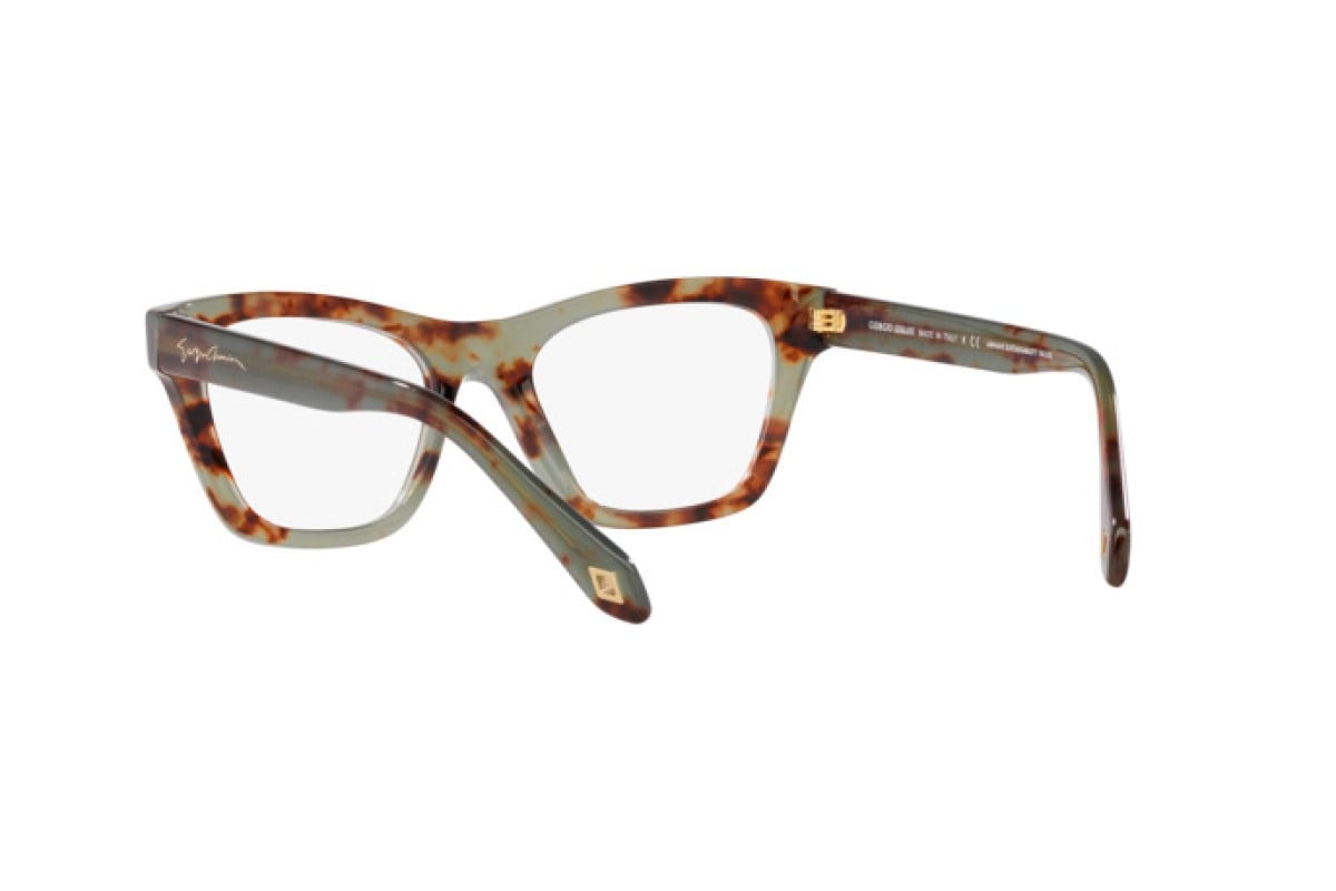 OCCHIALE DA VISTA DONNA | GIORGIO ARMANI AR 7240 - 5977 AVANA VERDE - CALIBRO 49
