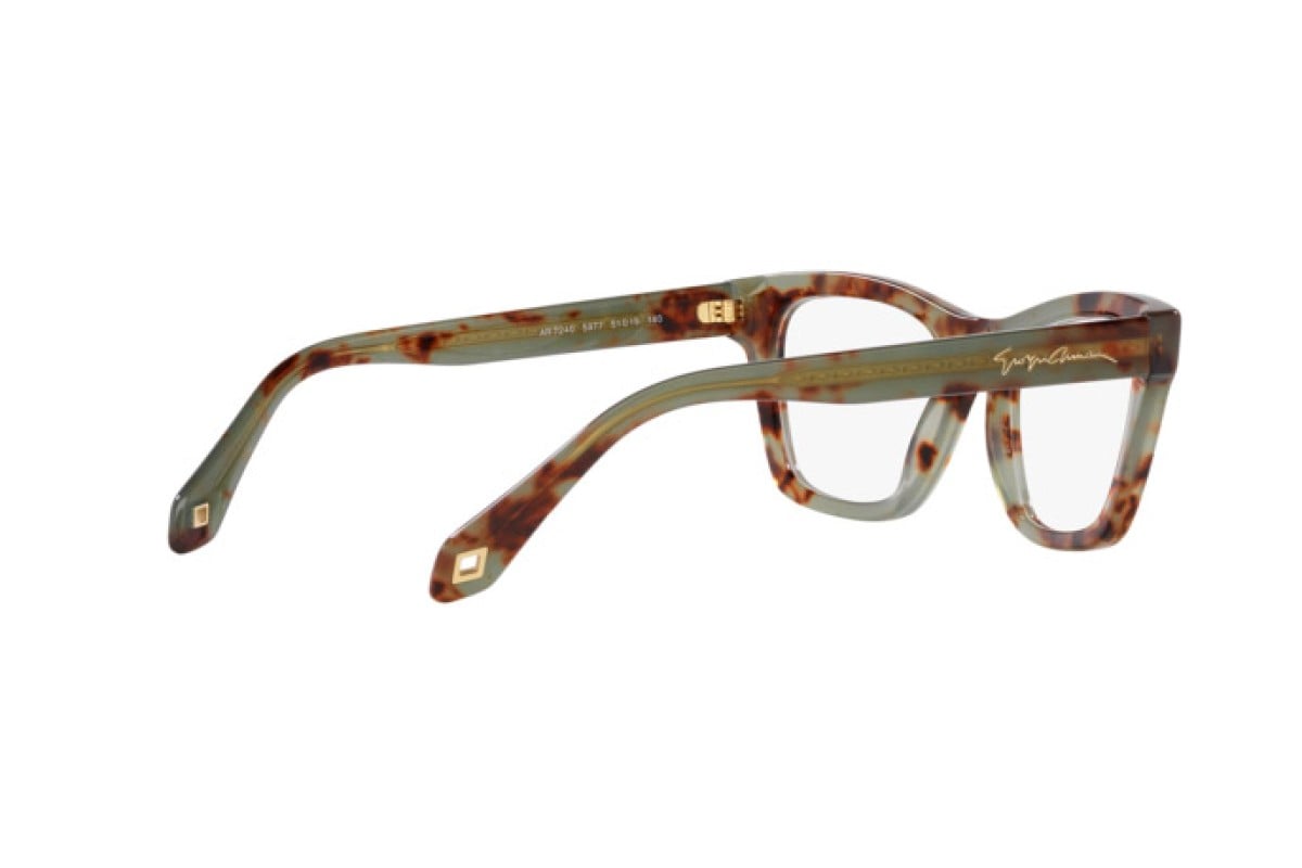 OCCHIALE DA VISTA DONNA | GIORGIO ARMANI AR 7240 - 5977 AVANA VERDE - CALIBRO 49