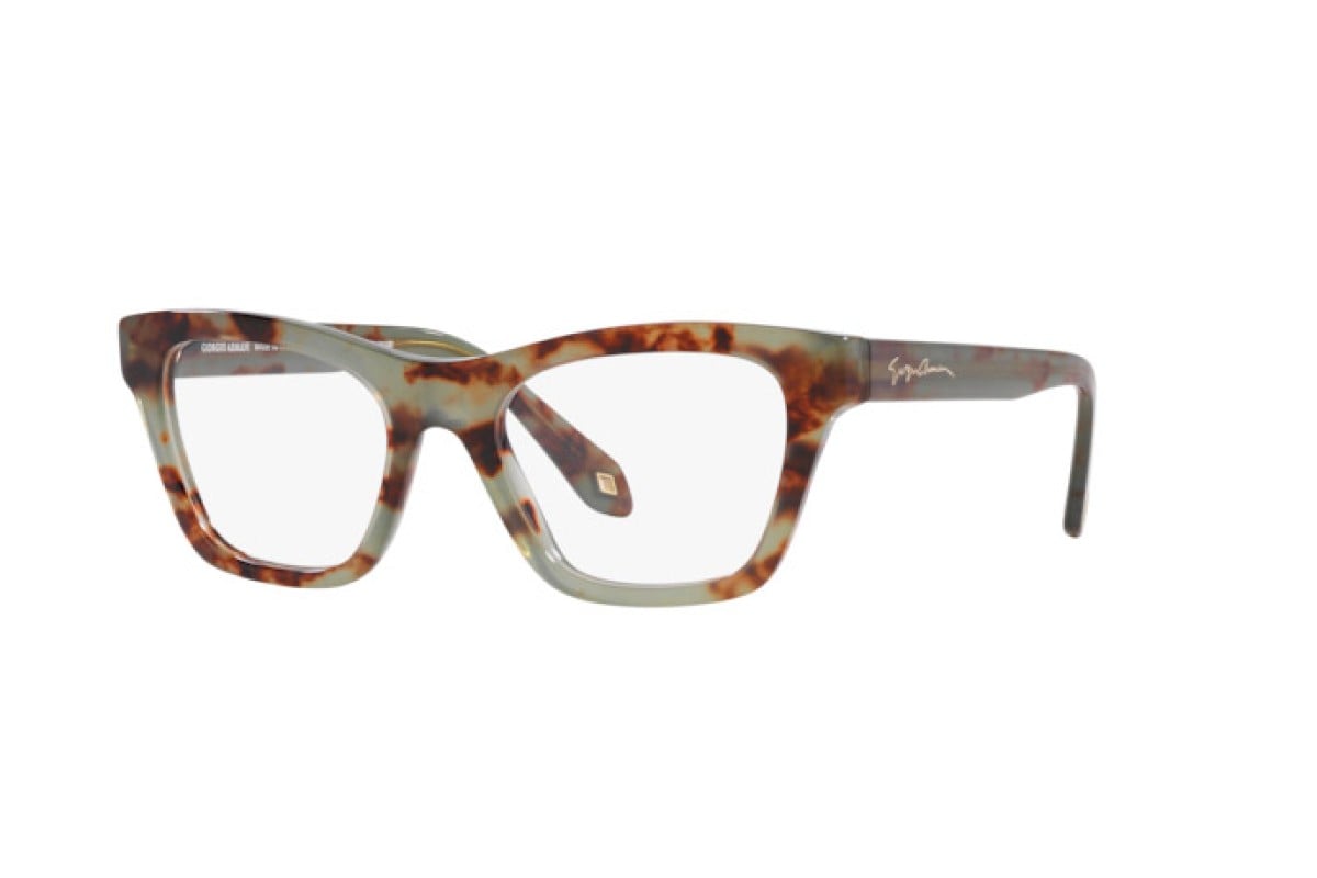 OCCHIALE DA VISTA DONNA | GIORGIO ARMANI AR 7240 - 5977 AVANA VERDE - CALIBRO 49
