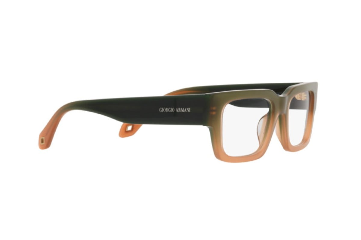 OCCHIALE DA VISTA UOMO | GIORGIO ARMANI AR 7243U - 5982 SFUMATURA VERDE-MARRONE - CALIBRO 51