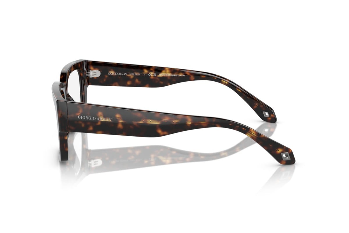 OCCHIALE DA VISTA UOMO | GIORGIO ARMANI AR 7243U - 6124 L'AVANA - CALIBRO 53