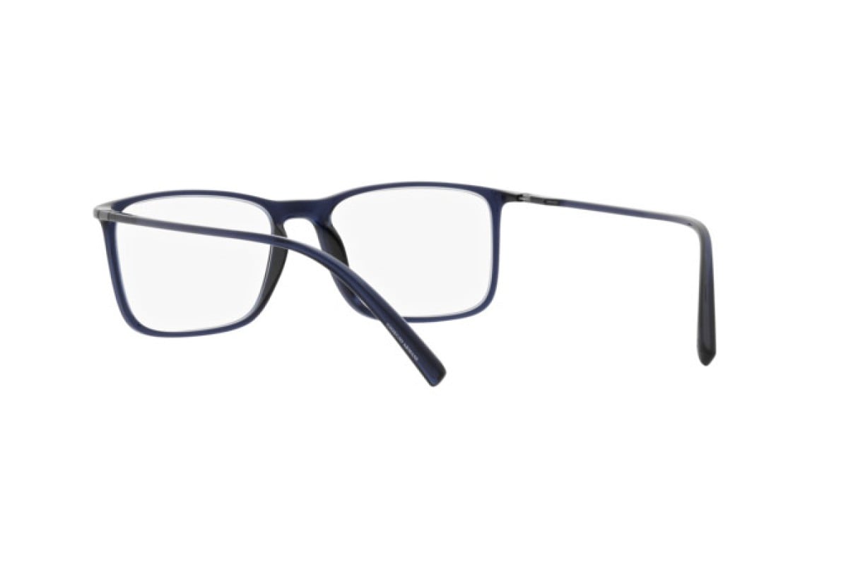 OCCHIALE DA VISTA UOMO | GIORGIO ARMANI AR 7244U - 6003 BLU TRASPARENTE - CALIBRO 53