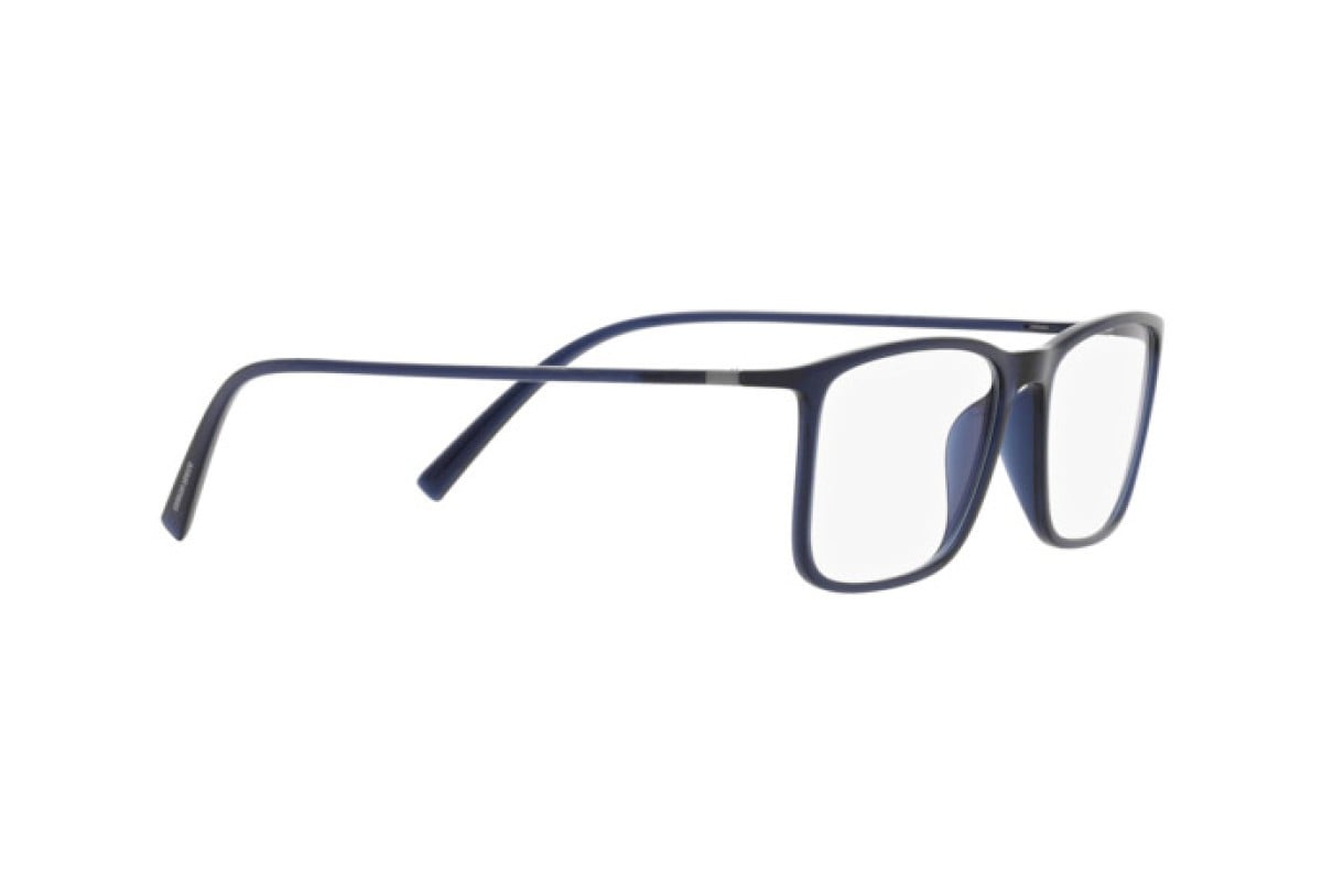 OCCHIALE DA VISTA UOMO | GIORGIO ARMANI AR 7244U - 6003 BLU TRASPARENTE - CALIBRO 53