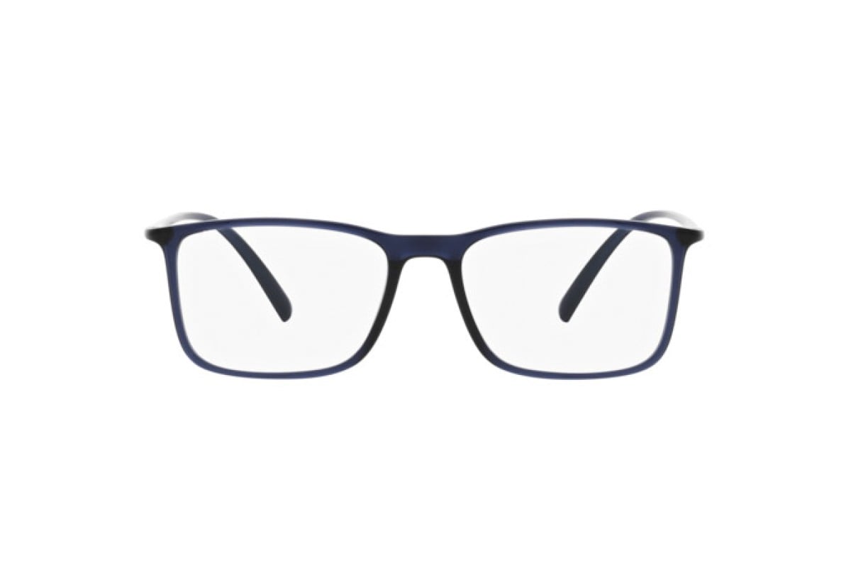 OCCHIALE DA VISTA UOMO | GIORGIO ARMANI AR 7244U - 6003 BLU TRASPARENTE - CALIBRO 53