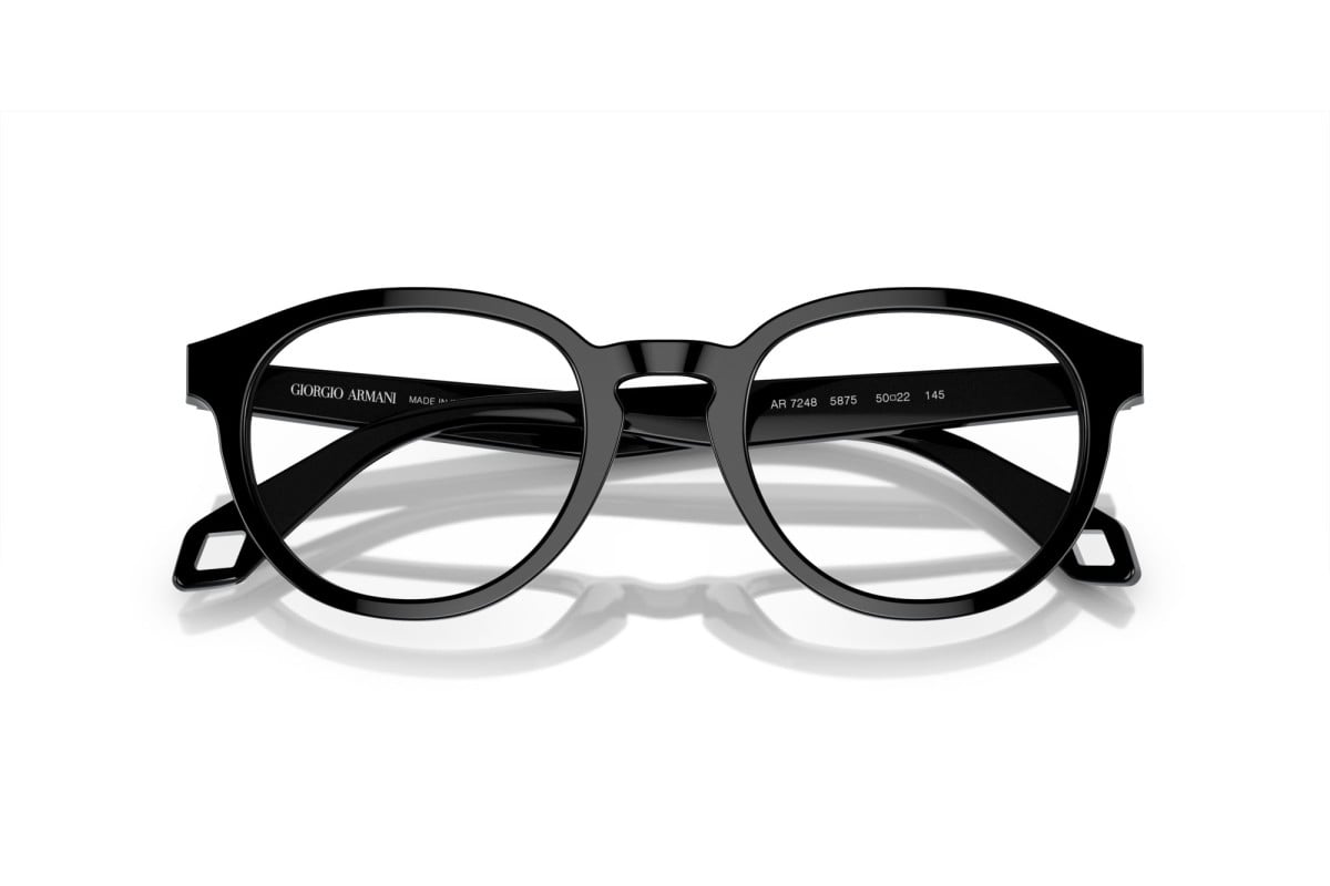 OCCHIALE DA VISTA UOMO | GIORGIO ARMANI AR 7248 - 5875 NERO - CALIBRO 50