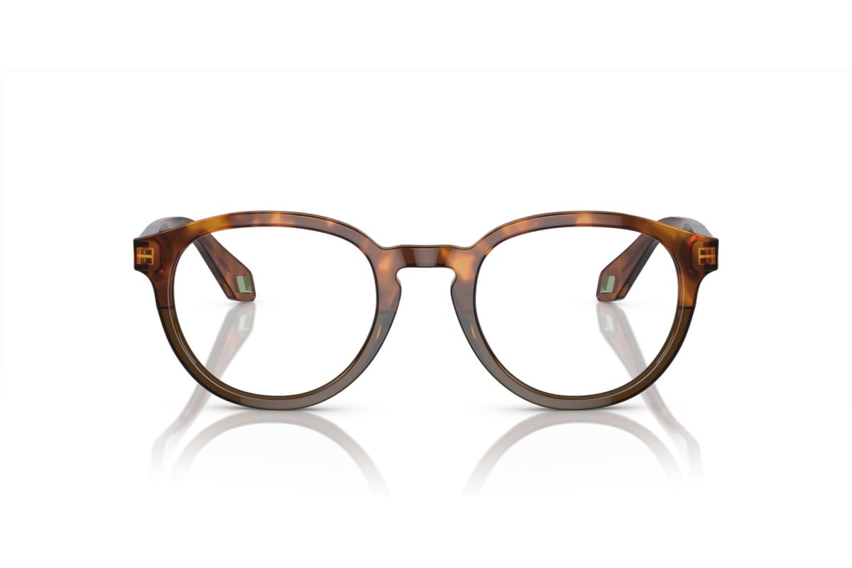 OCCHIALE DA VISTA UOMO | GIORGIO ARMANI AR 7248 - 5988 ROSSO AVANA/VERDE OLIVA OPALE - CALIBRO 50