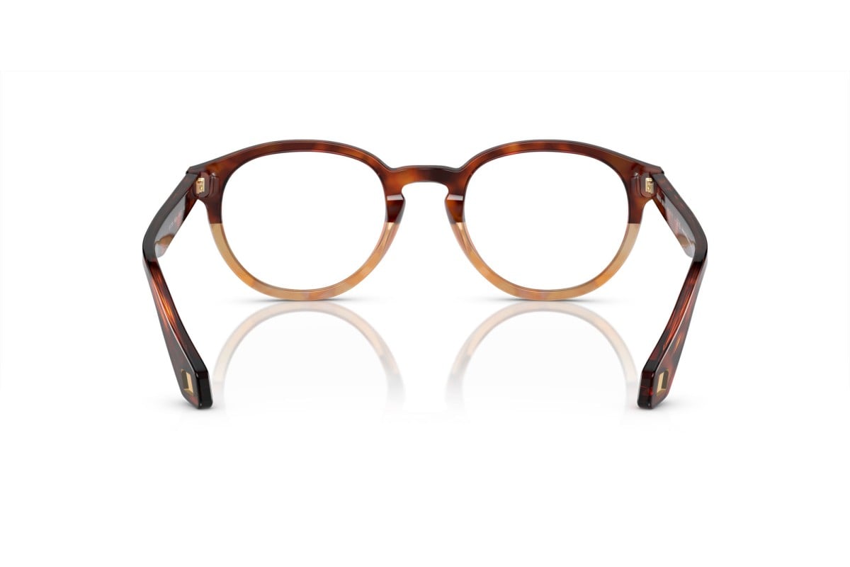 OCCHIALE DA VISTA UOMO | GIORGIO ARMANI AR 7248 - 6034 AVANA ROSSO/AVANA MIELE - CALIBRO 48