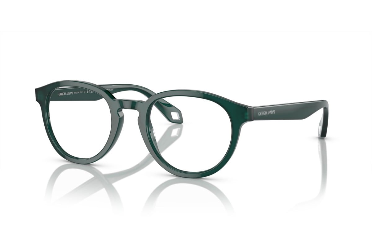 OCCHIALE DA VISTA UOMO | GIORGIO ARMANI AR 7248 - 6044 VERDE OPALINO - CALIBRO 50