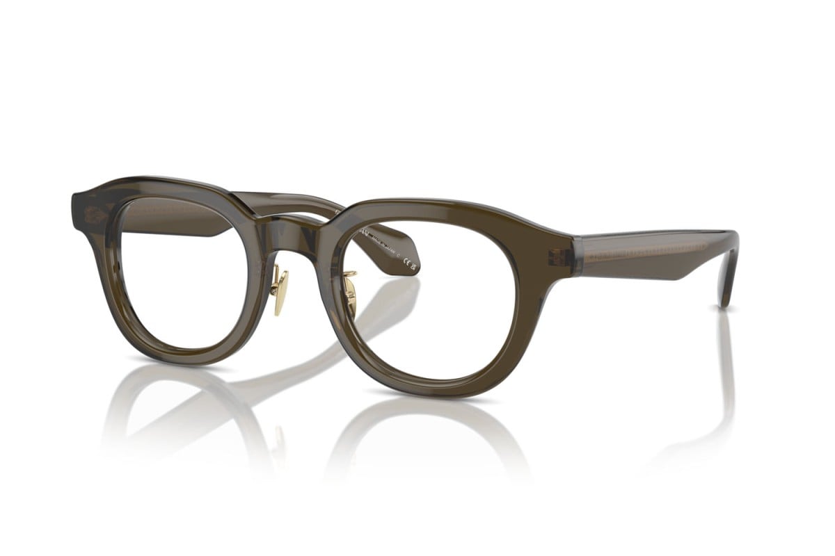 OCCHIALE DA VISTA UOMO | GIORGIO ARMANI AR 7253 - 6061 VERDE TRASPARENTE - CALIBRO 47