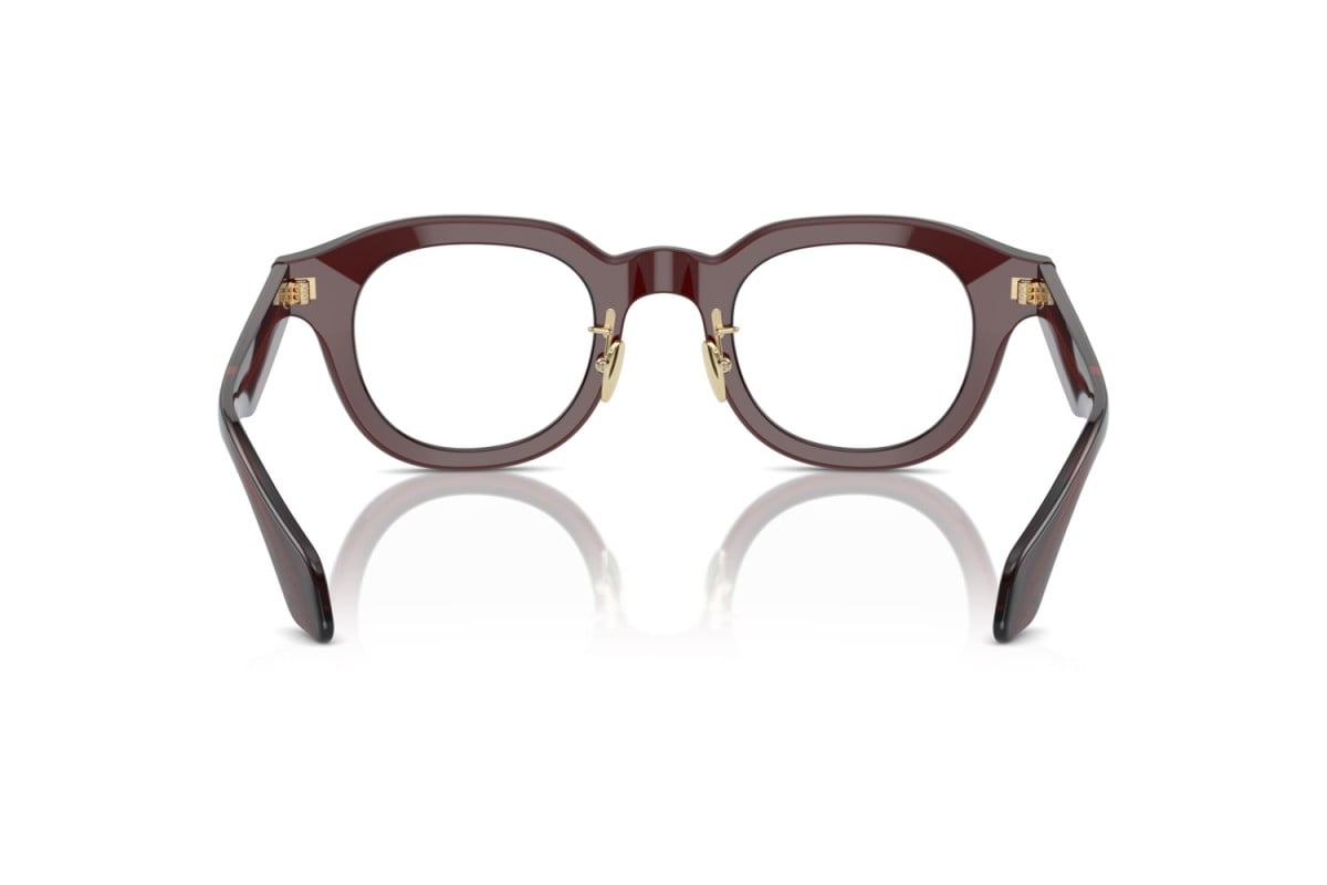 OCCHIALE DA VISTA UOMO | GIORGIO ARMANI AR 7253 - 6062 MARRONE TRASPARENTE - CALIBRO 45