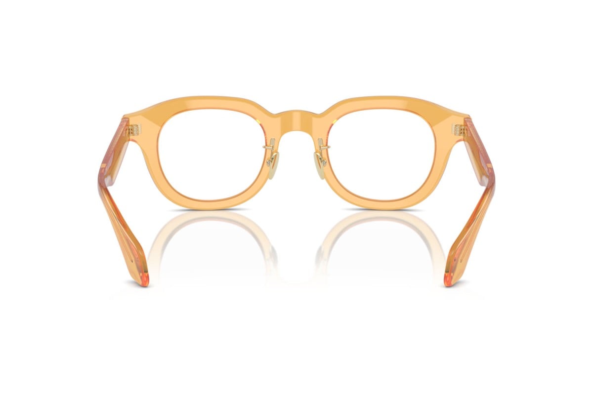 OCCHIALE DA VISTA UOMO | GIORGIO ARMANI AR 7253 - 6063 MIELE TRASPARENTE - CALIBRO 47