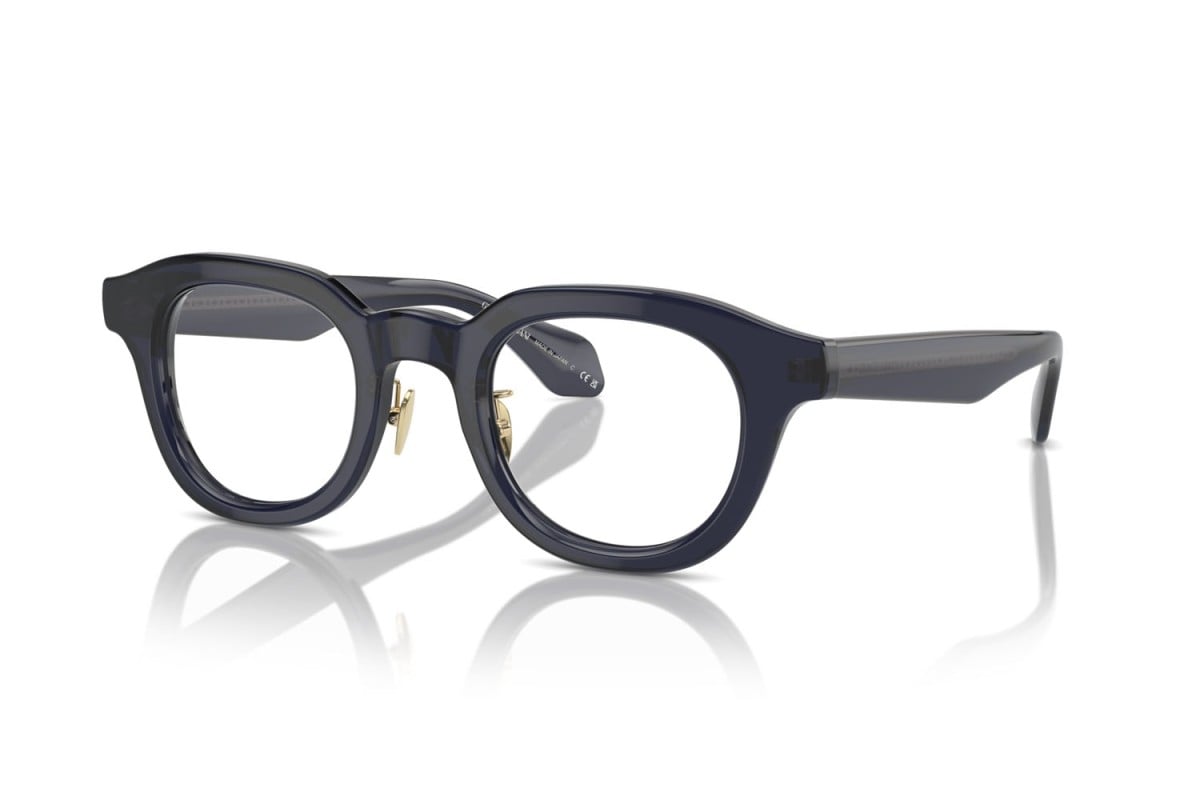 OCCHIALE DA VISTA UOMO | GIORGIO ARMANI AR 7253 - 6064 BLU TRASPARENTE - CALIBRO 47