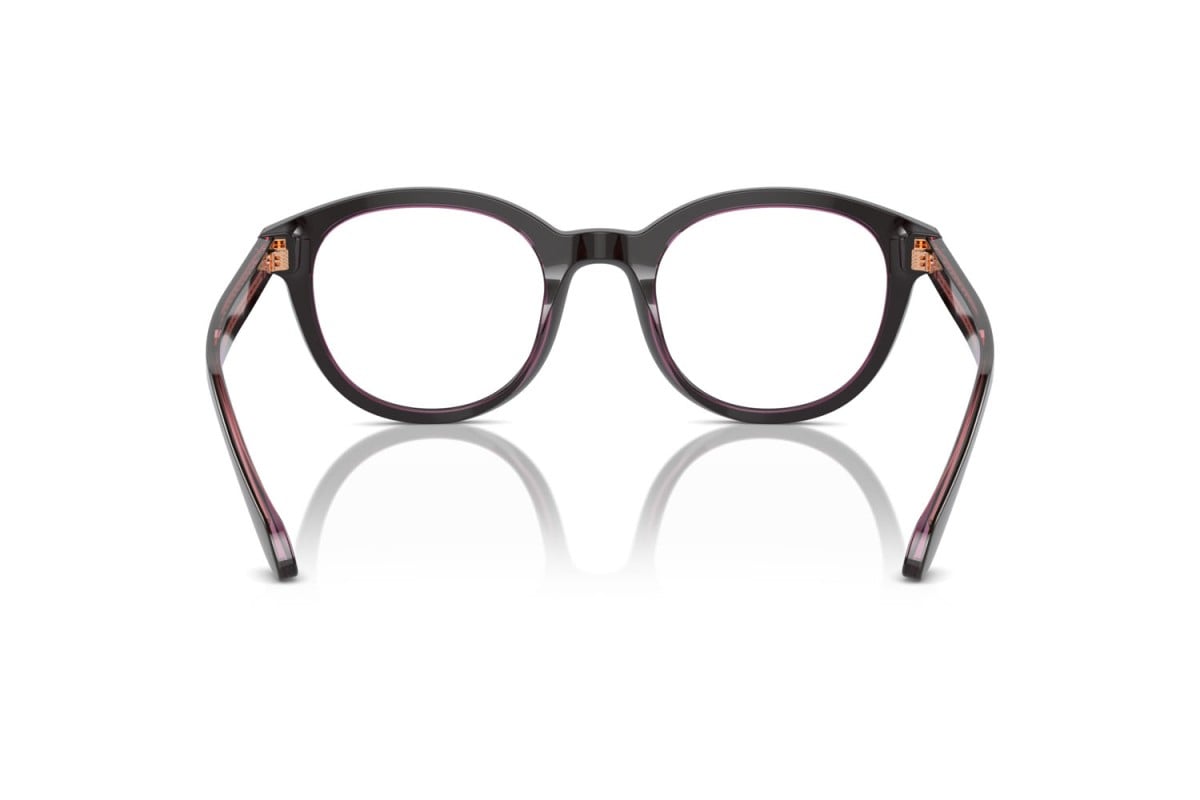 OCCHIALE DA VISTA UOMO | GIORGIO ARMANI AR 7256 - 6088 TOP MARRONE/ROSA TRASPARENTE - CALIBRO 48