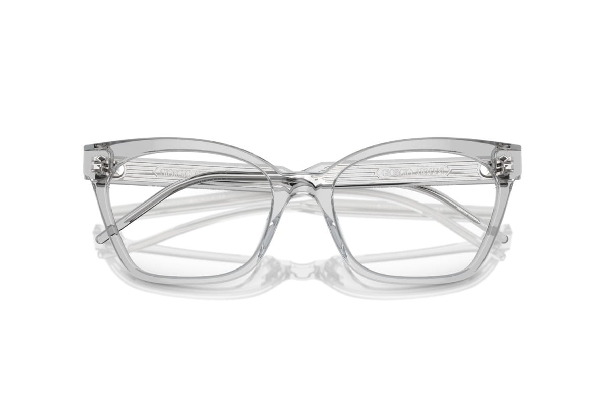 OCCHIALE DA VISTA DONNA | GIORGIO ARMANI AR 7257U - 6080 GRIGIO TRASPARENTE - CALIBRO 54