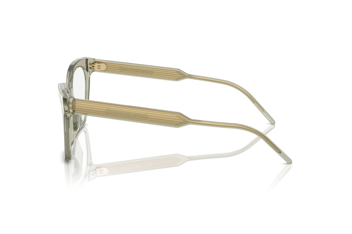 OCCHIALE DA VISTA DONNA | GIORGIO ARMANI AR 7257U - 6083 VERDE TRASPARENTE - CALIBRO 54